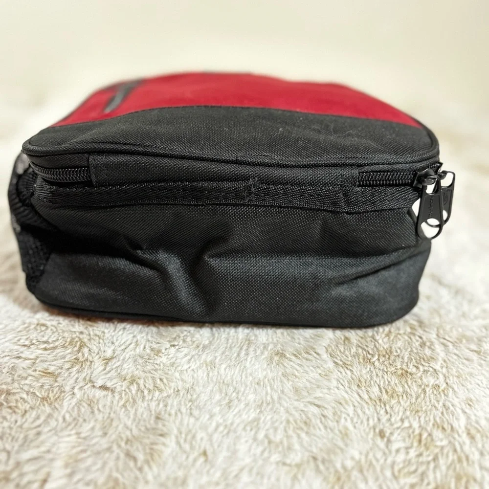 Dickies Maroon & Black Soft-Sided Lunch Box Cooler Bag